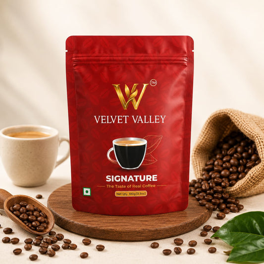 Velvet Valley Instant Coffee | Premium Coffee Blend | 100g Pouch
